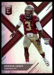 2018 Panini Elite Draft Picks B Derwin James RC Florida State Seminoles #129 B - Foto 1 di 2