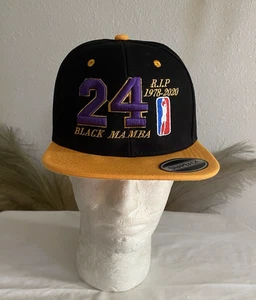 Snapback 24 RIP Black Mamba 1978 2020 Kobe Black Gold Hat Rare - Bild 1 von 8
