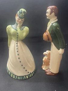 Ceramic Arts Studio Madison Wisconsin Man & Woman Figurines By Betty Harrington - Picture 1 of 12