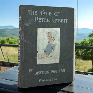 RARE 1910 Early Print, The Tale Of Peter Rabbit, Beatrix Potter Book - Picture 1 of 13