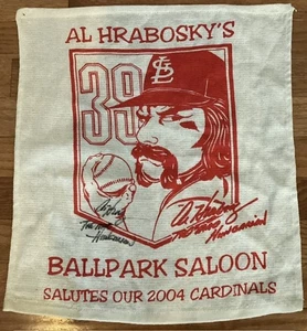 AL HRABOSKY "EL HÚNGARO LOCO" AUTOGRAFIADO FIRMADO 2004 TARJETAS "BALLPARK SALOON" - Imagen 1 de 16