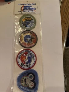 VINTAGE Kennedy Space Center SKYLAB Mission Patches 3" Full set of 4 NEW - Picture 1 of 7