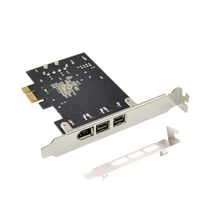 Multi-function Controller Card PCI-Express to IEEE1394 A+B 100/200/400/800Mbps - Zdjęcie 1 z 13
