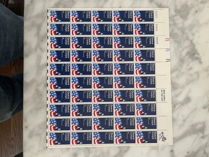 US Stamps - 1972 Peace Corps - Full 50 Stamp Sheet - #1447 Free Shipping - Picture 1 of 1