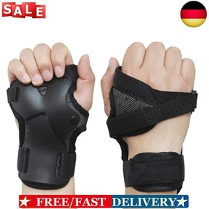 Wrist Guard Shock Absorption Comfort Roller Skating Wrist Support for Adult (M) - Afbeelding 1 van 10