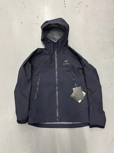 Arcteryx Mens Beta AR Stormhood Jacket XL Kingfisher Navy Blue Gore Tex Pro - Picture 1 of 4
