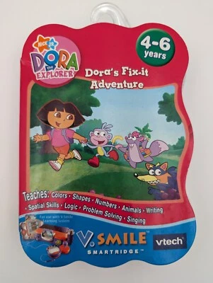 Dora’s Fix-it Adventure V.Smile V-motion Vtech BRAND NEW FACTORY SEALED - Image 1 of 3