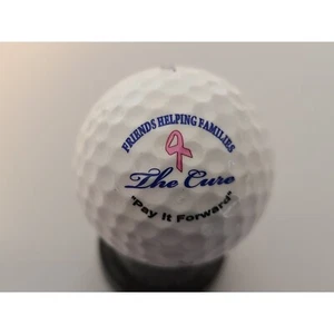 Susan G. Koman Logo Golf Ball Collectible Collectors Ball The Cure Breast Cancer - Picture 1 of 4