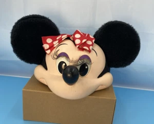VINTAGE 1994 Walt DISNEY Minnie Mouse Hat Snap Back - Picture 1 of 6