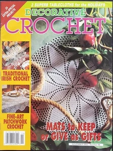 Decorative Crochet Magazine Mats To Keep Or Give Nov 2003 No 96 - Picture 1 of 4
