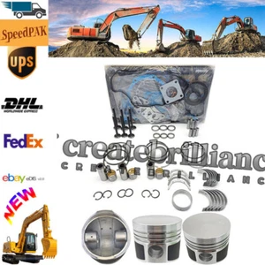 D850 Engine Overhaul Rebuild Kit (No cylinder liner) For Kubota D850BH D850-5B - Picture 1 of 5