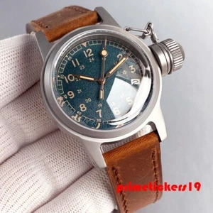 Reloj Hombre Tandorio Automático NH35 36mm Fecha Cúpula Zafiro Arenado Lume - Imagen 1 de 6