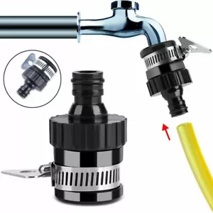 Kitchen Mixer Tap Connectors To Garden Water Hose Pipe Fitting Faucet Adapter - Picture 1 of 11