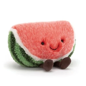 Jellycat Small Amuseable Watermelon Slice - Small Fluffy Melon Soft Toy - Picture 1 of 5