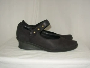 ARCHE Chaussures Femme P.39 Nubuck noir - Imagen 1 de 10