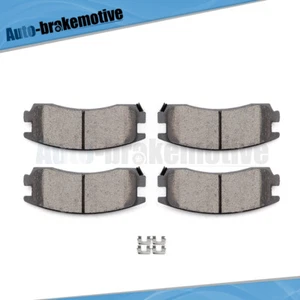 FOR 1994-2005 CADILLAC DEVILLE ANTI NOISE ATD714C REAR CERAMIC BRAKE PADS - Picture 1 of 10