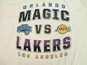 Vintage 2009 NBA Playoffs Orlando Magic vs Los Angeles Lakers Herren Large T-Shirt NEU - Bild 1 von 5