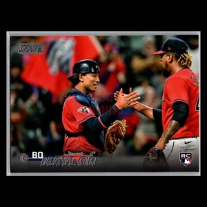 2023 Topps Stadium Club - #157 Bo Naylor RC - Cleveland Guardians - Picture 1 of 2