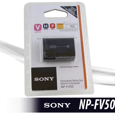 SONY NP-FV50 Battery for SONY Camcorder Handycam NP-FV70 NP-FV100 DCR-DVD105 - Bild 1 von 3