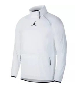 Men's Nike Jordan Tech Pullover Lightweight White Jacket / 892085 100 / Size M - Picture 1 of 8