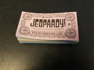 Vintage JEOPARDY Board Game 1986 by Pressman , 2nd Edition replacement pieces - Picture 1 of 1