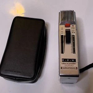 Grundig Stenorette 2000 Voice Tape Recorder Vintage *For Parts Or Repair - Picture 1 of 11