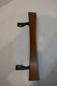 Maniglia in legno per porta scorrevole patio senza marchio con staffe di montaggio in metallo - Foto 1 di 5