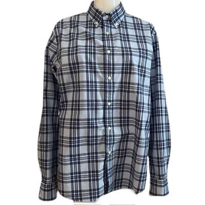 PRE-OWNED - Uniqlo Long Sleeve Plaid Shirt - Picture 1 of 5