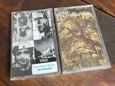 TRAVIS 2x Cassette Tape Indonesia NEW SEALED Britpop Indiepp Starsailor - Image 1 of 3
