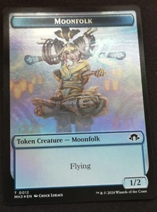 Moonfolk / Eldrazi Spawn Token - Foil - MH3 - MTG - NM - EN - 0012/0002 - Picture 1 of 2