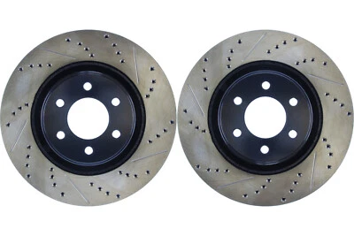 Front PAIR Stoptech Disc Brake Rotor for 1992-2002 Dodge Viper (43796) - Image 1 of 4
