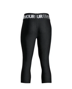 Under Armour Girls Heatgear Fitted 4 way Stretch SZ YMD Compression Leggings NWT - Picture 1 of 4