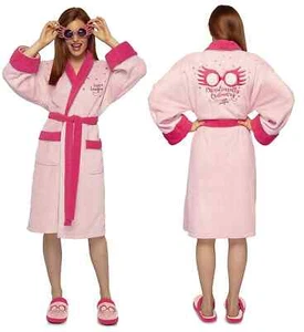 HARRY POTTER BATHROBE LUNA LOVEGOOD WOMENS LADIES GOWN FLEECE ROBE - Picture 1 of 3