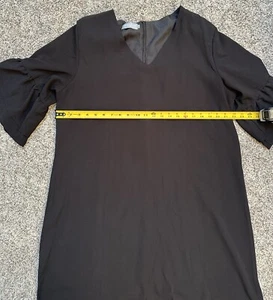 Black Bell Sleeve Shift Kleid Größe 2X - Bild 1 von 7