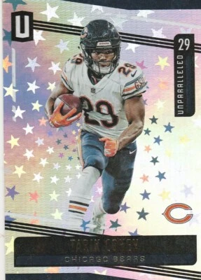2019 UNPARALLELED TARIK COHEN RB BEARS #15 ASTRAL PRIZM /200  SP HOT! - Image 1 of 2