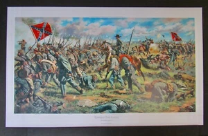Don Troiani - Toward The Angle - Civil War Print - Mint Print - UNFRAMED - Picture 1 of 10