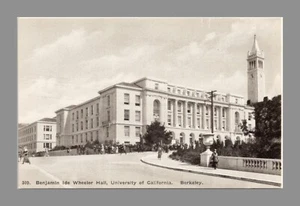 Benjamin Ide Wheeler Hall University California Berkeley Albertype Co Postcard - Picture 1 of 2