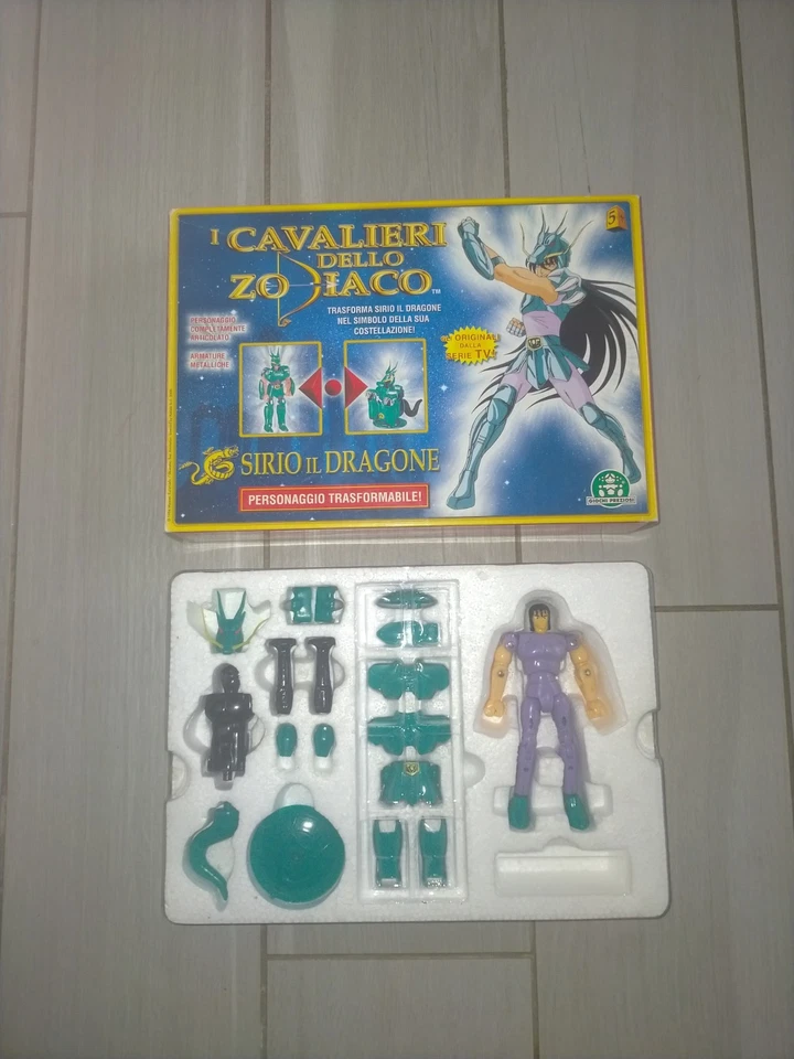 Sirio Il Dragone 2001 Giochi Preziosi Cavalieri Dello Zodiaco - Immagine 1 di 1