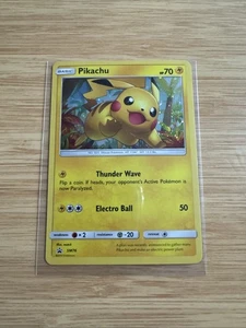 Pokemon Karte Pikachu SM76 Promo Sonne & Mond SM Kosmos Holo Rare - Bild 1 von 2