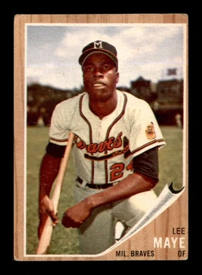 1962 Topps #518 Lee Maye   VG/VGEX X3487480 - Image 1 of 3
