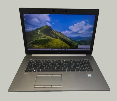 HP zBook 17 G6 i7-9780H 2.6GHz 32GB RAM 128GB SSD NVIDIA Quadro RTX 3000 - Image 1 of 4