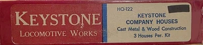 Locomotora Keystone HO-122 HO Escala Keystone Empresa Casas Kit de Construcción Foto 1 de 2