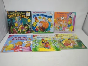 The Bernstein Bears Paperback Children's Books Mixed Lot of 6 1989-2013 +Sticker - Picture 1 of 21