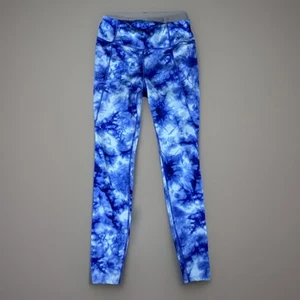 Leggings elásticos Avia azules tie dye tiro alto hasta el tobillo para mujer talla M” - Imagen 1 de 2