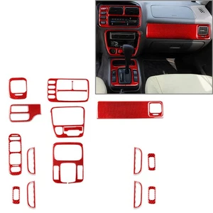 Interior Cover Trim Kits For Suzuki Grand Vitara For Chevrolet Tracker Red - Imagen 1 de 8