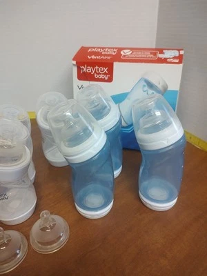 Playtex Baby VentAire Anti Colic Baby Bottle BPA Free 9 OZ 3 Pack 3 Pack 6 Oz  - Image 1 of 4