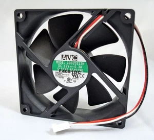 AVC 80 mm Cooling Fan w/ 3 Pin Connector - 12 V DC - 52 CFM - 2800 RPM - 7 Blad - Picture 1 of 1