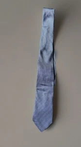 Michael Kors Mens Silk Tie Geometric Pattern Light Blue Geometric Design👔 - Picture 1 of 4