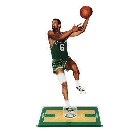Bill Russell Figure - #6 Boston Celtics Shoots a Hook Shot - The Legend Ornament Cover