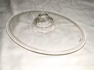 Pyrex 184 Antique Clear Knob Top Oval Replacement Lid / Cover - Picture 1 of 3